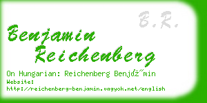 benjamin reichenberg business card